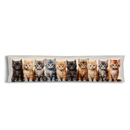 DD0015 PRINTED CAT DRAUGHT EXCLUDER