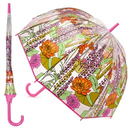 UU0425 DRAGONFLY LILY PRINT DOME