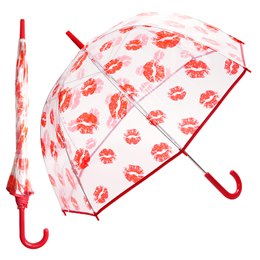 UU0439 LIP PRINT DOME UMBRELLA